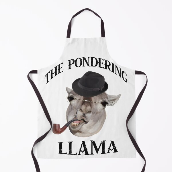 Item preview, The Pondering Llama  designed and sold by Ratch2929.