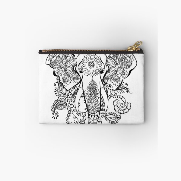Item preview, Decorated black design of Elephant.....!! designed and sold by VIVEK KUMAR RAI.
