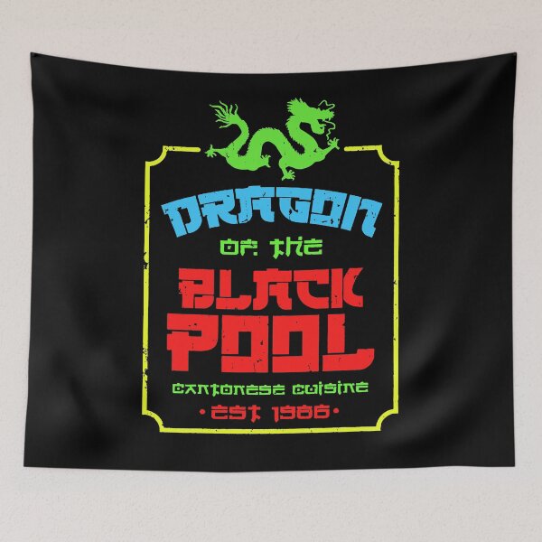 Item preview, Big Trouble In Little China Dragon Black Pool Retro designed and sold by Ravensclaw3.