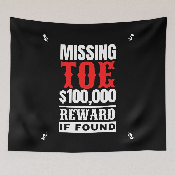 Item preview, MISSING TOE, Amputation, Toe Amputee, Humor Amputee, Amputee, Amputee shirt, Amputee gift designed and sold by AmputTee.