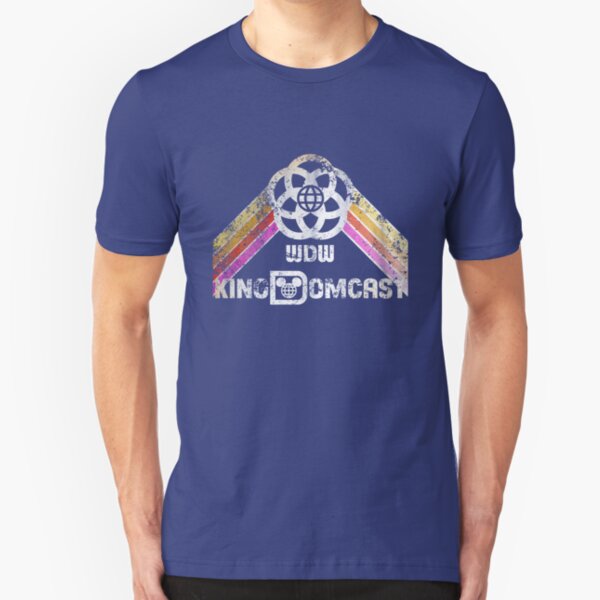 Kingdomcast Vintage Future World Slim Fit T-Shirt