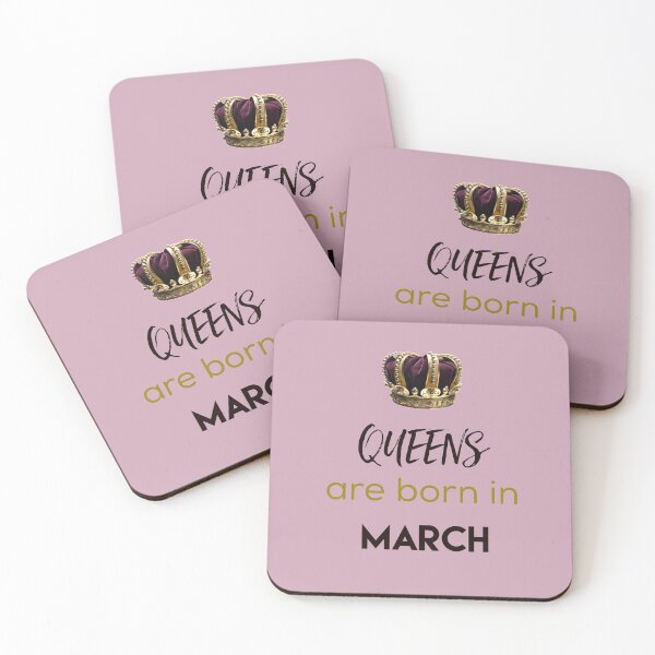 Item preview, Queens are born in March designed and sold by Ayurveda Fun Store.