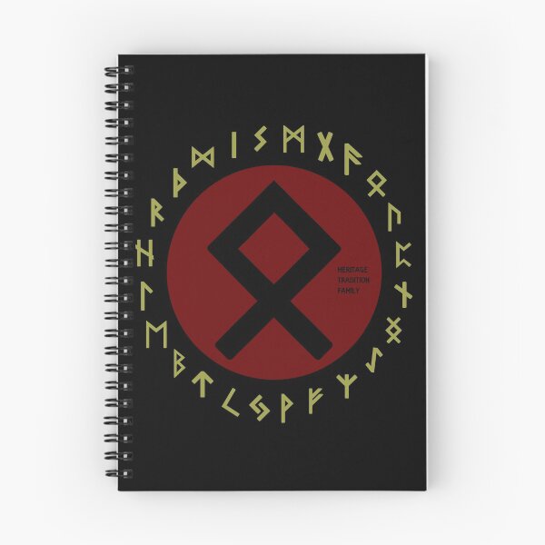 Artikelvorschau, Rotes Othala Futhark-Runensymbol entworfen und verkauft von Depic Spirit.