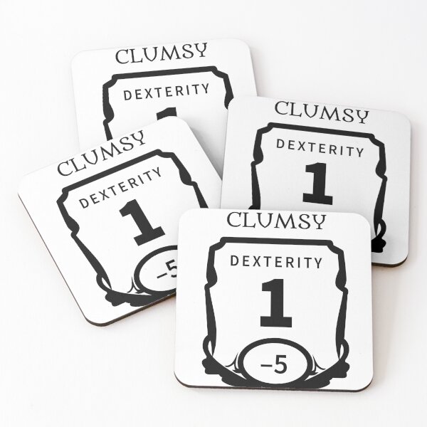Item preview, Dexterity Is My Dump Stat designed and sold by princesnoozy.