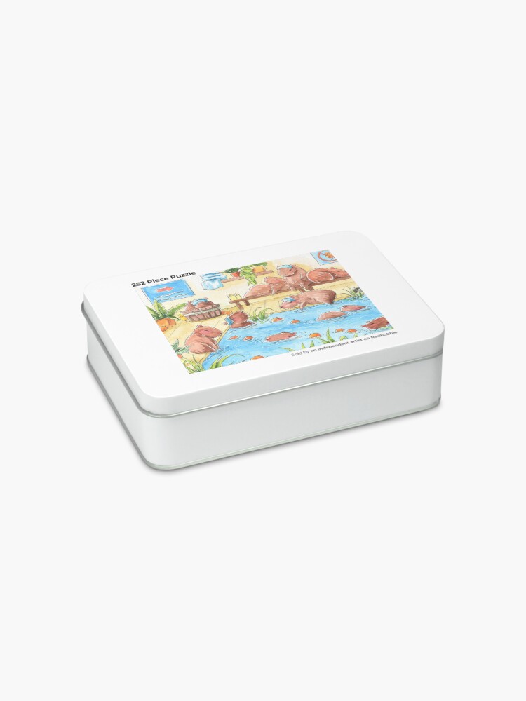 Alternate view of Capybara Spa Day Jigsaw Puzzle
