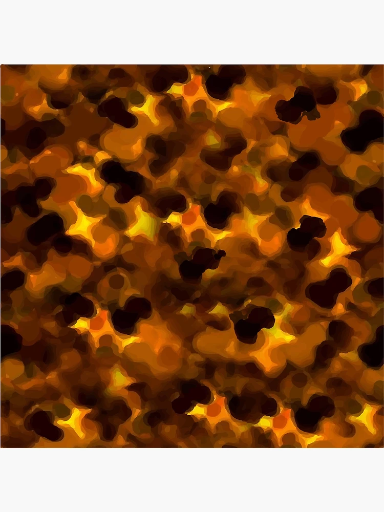 Thumbnail 3 of 3, Poster, Tortoise Shell Design designed and sold by sanfranglasgow.