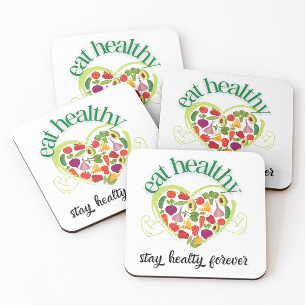 Item preview, eat healthy, stay healthy forever, classic designed and sold by salmamzr.