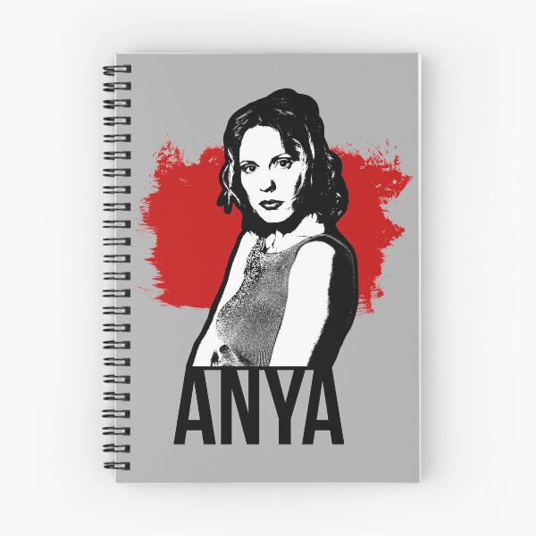 Item preview, Anya Design - Red with Black Text (BtVS) designed and sold by Vixetches.