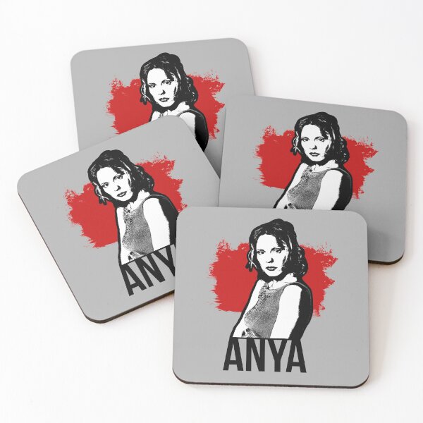 Item preview, Anya Design - Red with Black Text (BtVS) designed and sold by Vixetches.