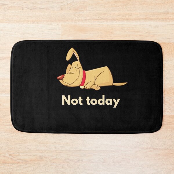 Item preview, A sleeping dog says not today designed and sold by wataraadam.