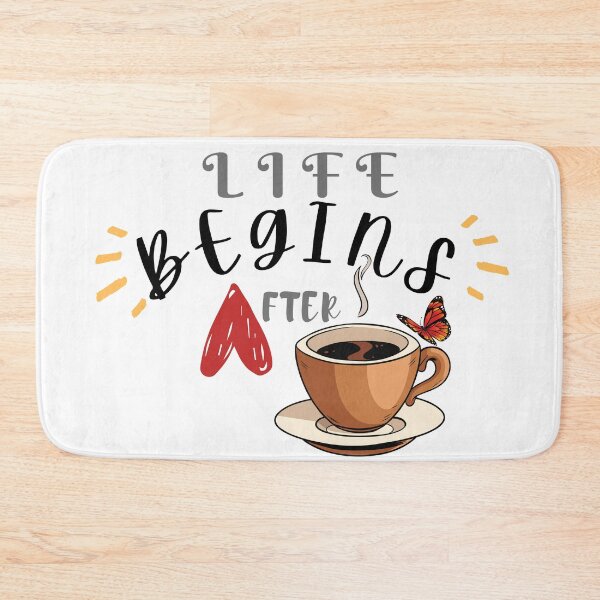 Item preview, Life Begins After Coffee designed and sold by msheilou.