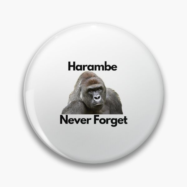 Item preview, Never Forget Harambe designed and sold by Water Flick.