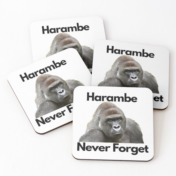 Item preview, Never Forget Harambe designed and sold by Water Flick.
