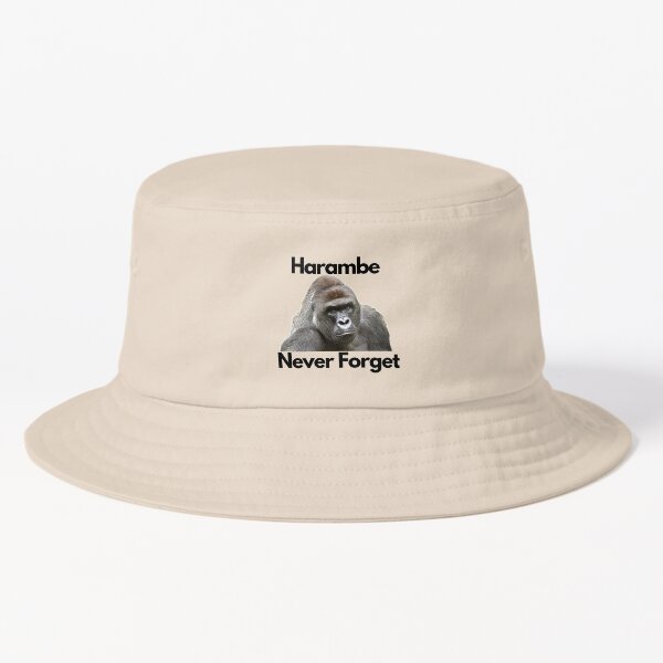 Harambe Bucket Hat for Sale by Meme Economy Redbubble