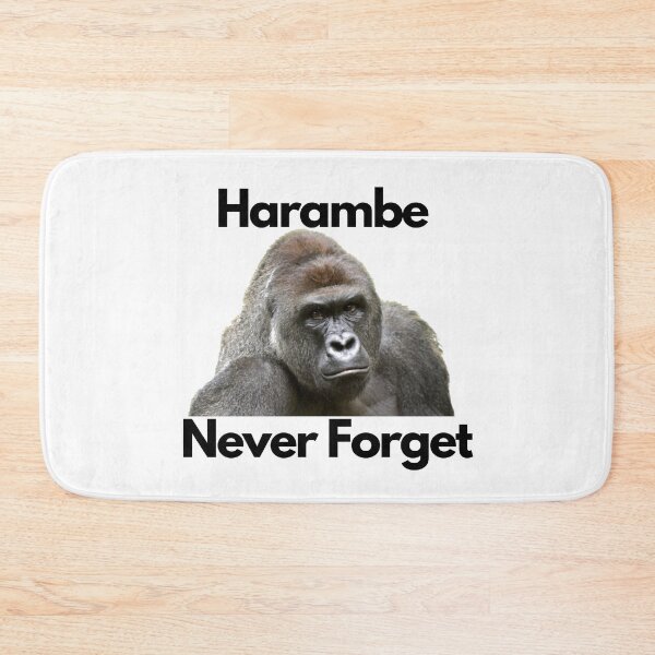 Item preview, Never Forget Harambe designed and sold by Water Flick.