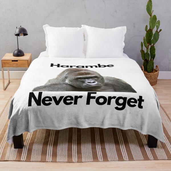 Item preview, Never Forget Harambe designed and sold by Water Flick.