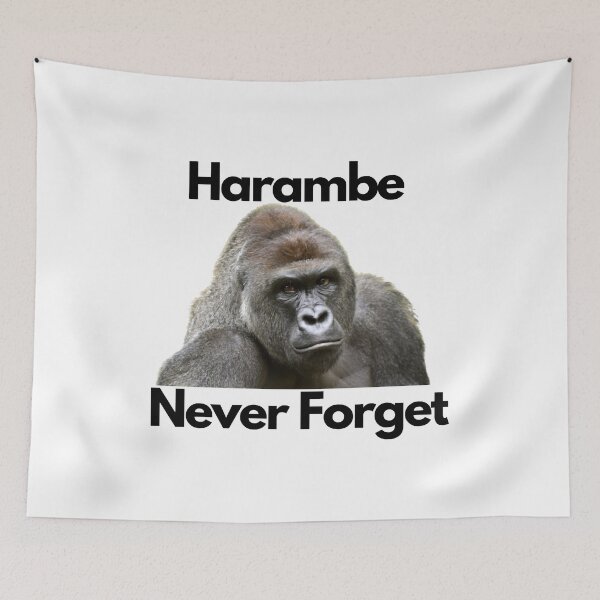 Item preview, Never Forget Harambe designed and sold by Water Flick.