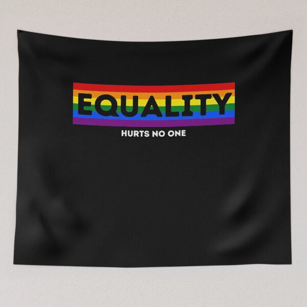 Item preview, Equality Hurts No One | LGBTQ Gay Pride designed and sold by aimanart.