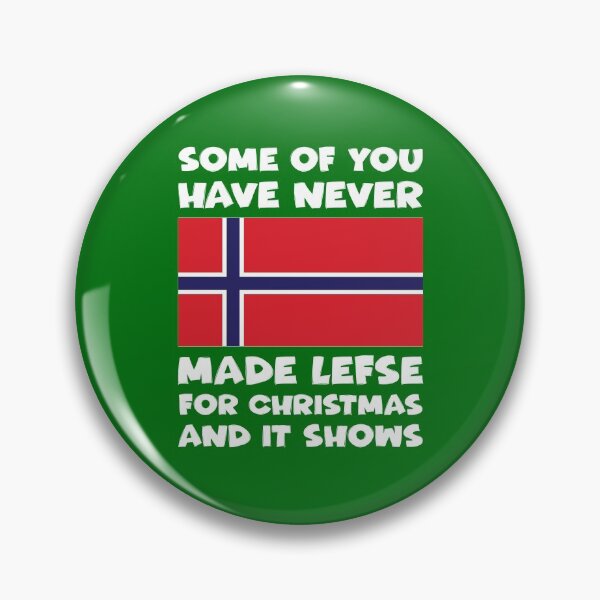 Item preview, Funny Making Lefse for Norwegian Christmas designed and sold by Huhnerdieb Apparel.