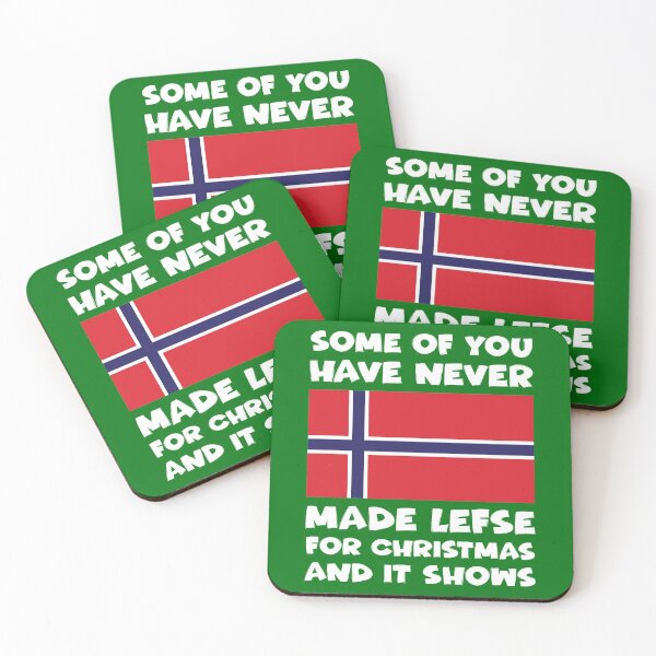 Item preview, Funny Making Lefse for Norwegian Christmas designed and sold by Huhnerdieb Apparel.