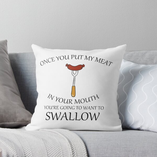Item preview, Once you put my meat in your mouth you're going to want to swallow, Funny Humor Gift BBQ, Loves to Grill designed and sold by adjamine.