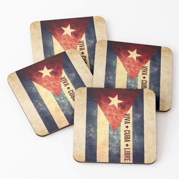 Item preview, Freedom for Cuba - Viva Cuba Libre Distressed Flag designed and sold by Josephines-ZA.