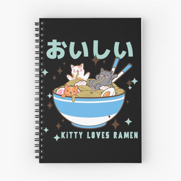 Item preview, Kitty Loves Ramen- Ramen Life Tastes Great! designed and sold by Red-ElYoubi.