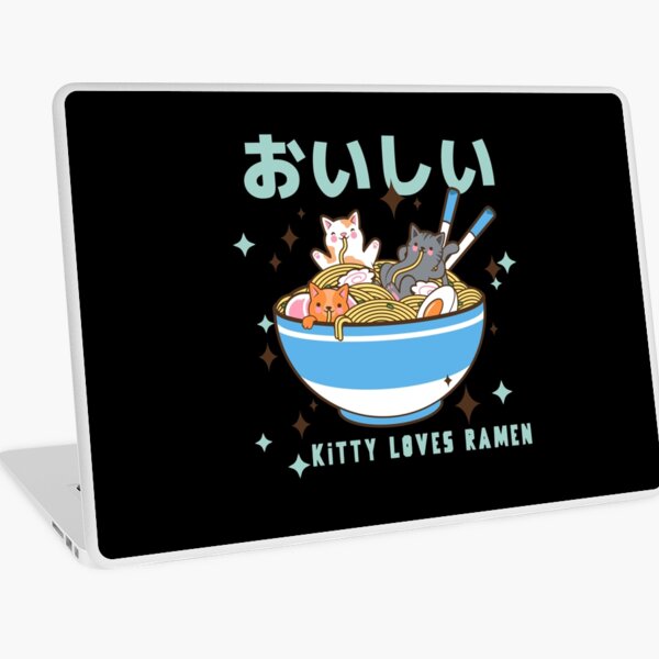 Artikel-Vorschau von Kitty liebt Ramen- Ramen-Leben schmeckt großartig!, designt und verkauft von Red-ElYoubi.