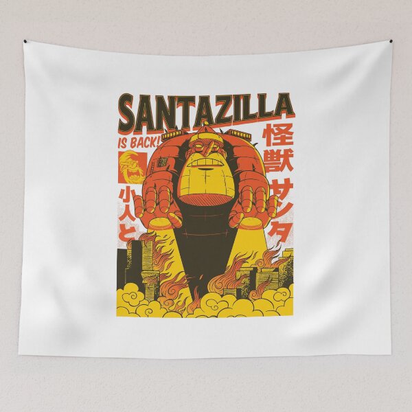 Item preview, Santazilla  designed and sold by TRIBExSPACE.