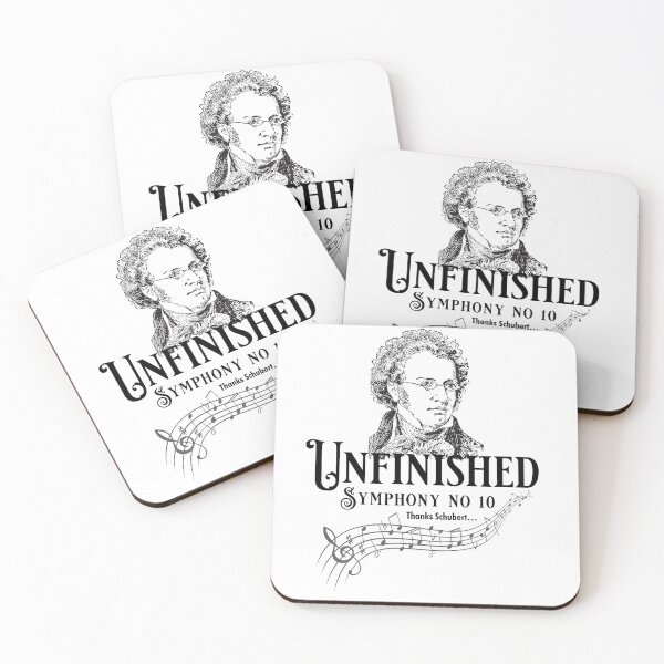 Item preview, Schubert Unfinished Symphony Classic T-shirt. Music teacher gift. Funny classical music composer t-shirt.  designed and sold by Barb  Hamilton ⭐⭐⭐⭐⭐.