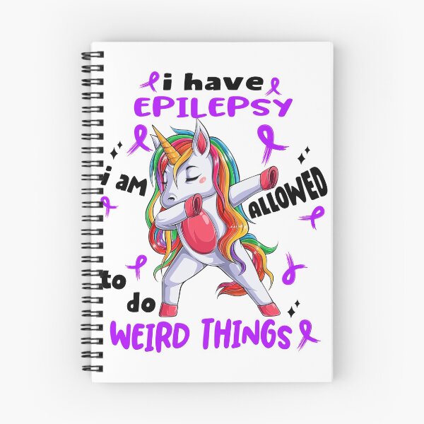 Item preview, Epilepsy Awareness Funny I have Epilepsy i'm allowed to do Weird Things! designed and sold by JanetShop809.