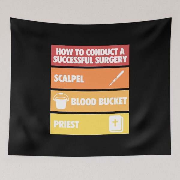 Item preview, How to conduct a successful surgery (Version 2) designed and sold by The Cosmic Turtle.