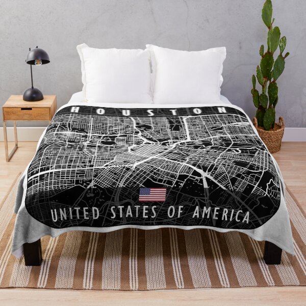 Item preview, HOUSTON MAP USA designed and sold by hatimelhag.