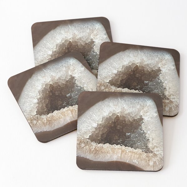 Item preview, White Black Banded agate geode. Natural crystal photography designed and sold by empowercrystals.