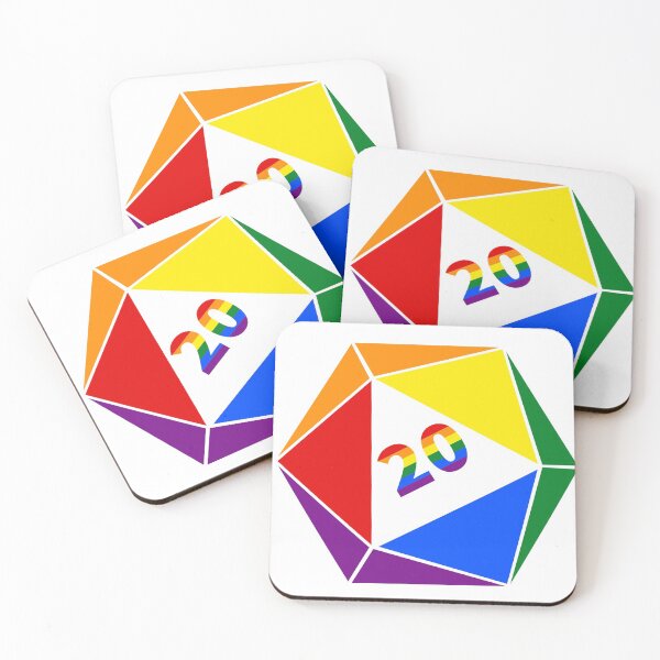 Item preview, D20 | PRIDE designed and sold by princesnoozy.