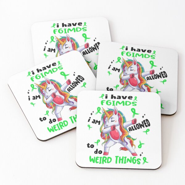 Item preview, Fgimds Awareness Funny I have Fgimds i'm allowed to do Weird Things! designed and sold by JanetShop809.