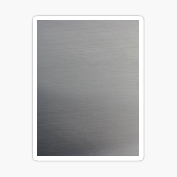 Brushed Metal Sticker