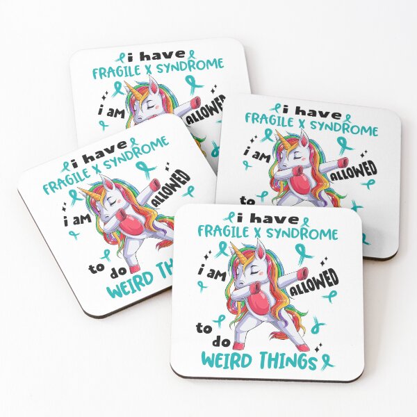 Item preview, Fragile X Syndrome Awareness Funny I have Fragile X Syndrome i'm allowed to do Weird Things! designed and sold by JanetShop809.
