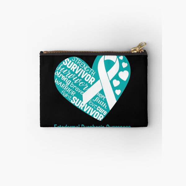 Item preview, Ectodermal Dysphasia Heart Support Ectodermal Dysphasia Warrior Fighting designed and sold by GennieShop.