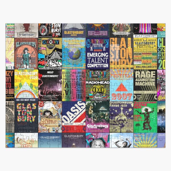 Item preview, Glastonbury Festival designed and sold by Montage-Madness.