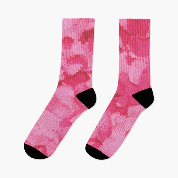 Item preview,  The texture of the pink leaves  and text "I love pink" designed and sold by IraNiva.
