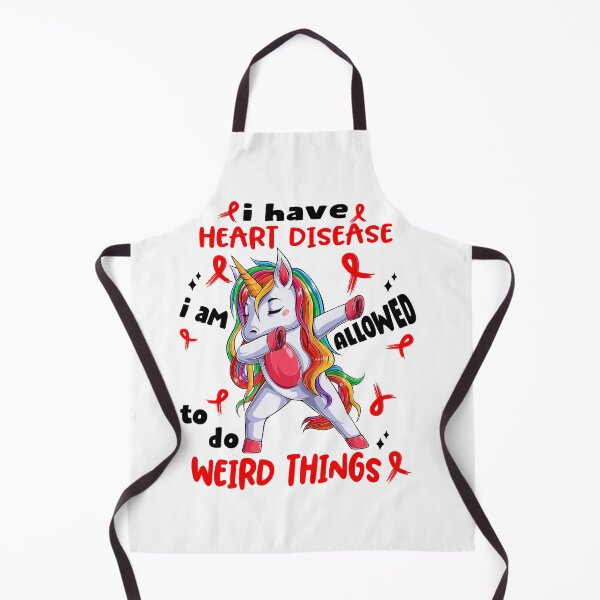 Item preview, Heart Disease Awareness Funny I have Heart Disease i'm allowed to do Weird Things! designed and sold by JanetShop809.