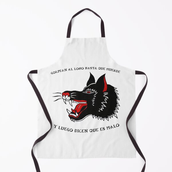Item preview, They hit the wolf (trad tattoo) designed and sold by emeteneme.