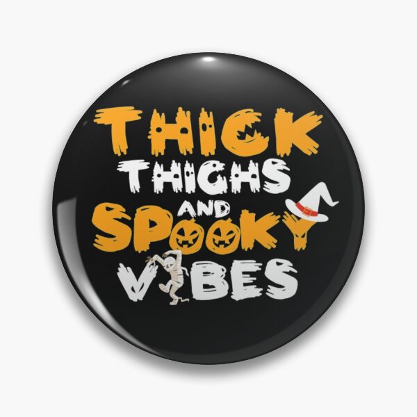Item preview, Thick Thighs and Spooky Vibes Ghost designed and sold by Clavitaps.