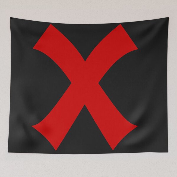 Item preview, Red X, X marks the spot, treasure hunt, box checked, Alphabet, X designed and sold by Nostrathomas66.