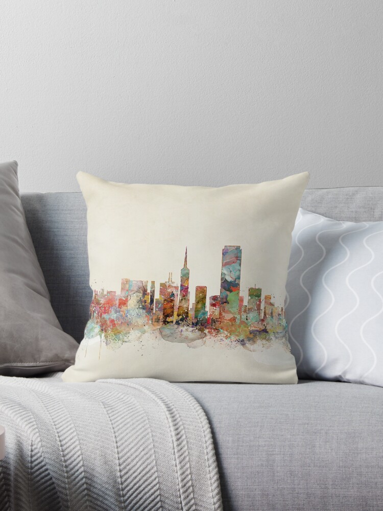 louisville city skyline 3 Comforter by Bekim ART