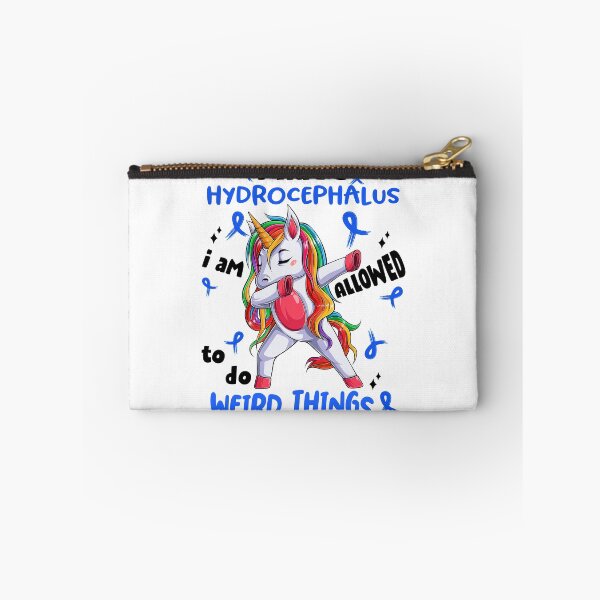 Item preview, Hydrocephalus Awareness Funny I have Hydrocephalus i'm allowed to do Weird Things! designed and sold by JanetShop809.