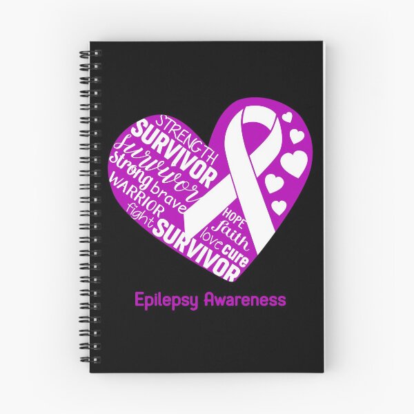 Item preview, Epilepsy Heart Support Epilepsy Warrior Fighting designed and sold by GennieShop.
