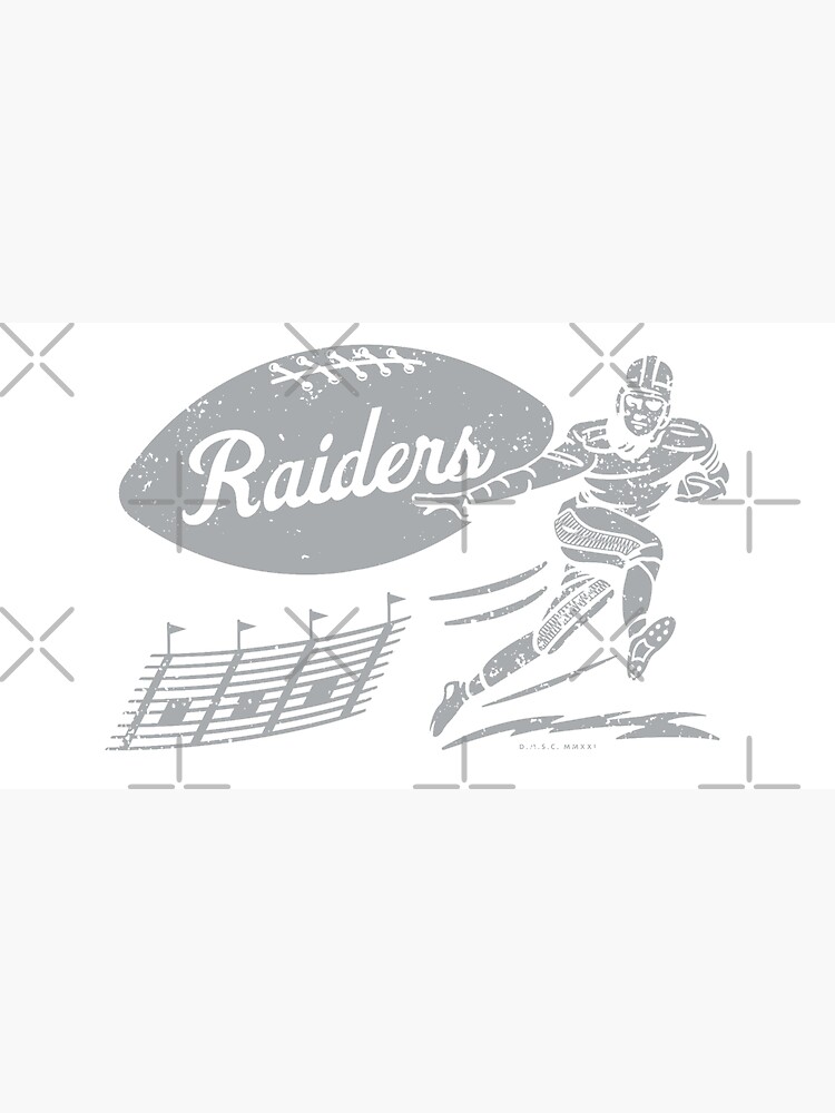 Vintage Football - Oakland Raiders (White Raiders Wordmark