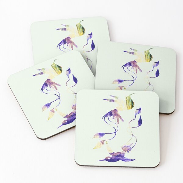 Item preview, Magic fairy light dust abstract hummingbirds designed and sold by TitaCris.